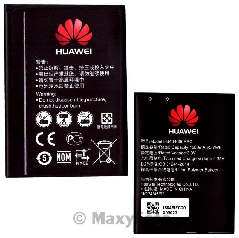 Pin Phát Wifi Bằng Sim 3G/4G Huawei HB434666RBC Pin Phát Wifi Bằng Sim 3G/4G Huawei E5573S E5573 E5573S E5575 E5577 HB434666RBC có dung lượng 1500 mAh và số vold là 3.8V
